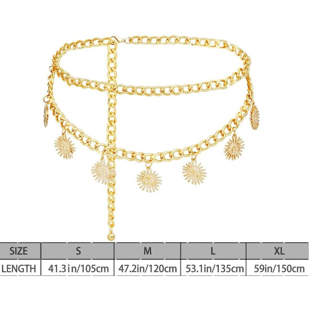 3266 Vintage Metal Leaf Pendant Body Chain Cross Pearl Multi-layer - Picture 7 of 7
